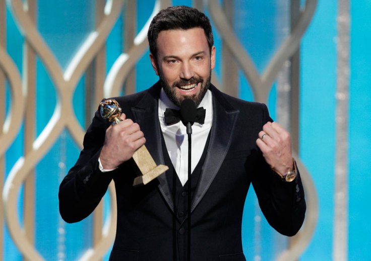 Ben Affleck, best director at the 2013 Golden Globes