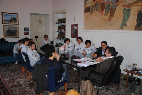 L'Archigen Acicastello ricevuto dal sindaco