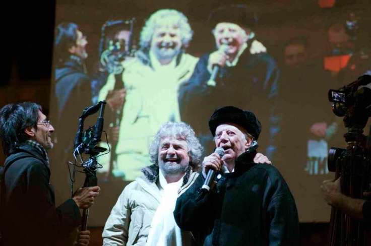 TSUNAMI TOUR: COMIZIO DI BEPPE GRILLO A MILANO