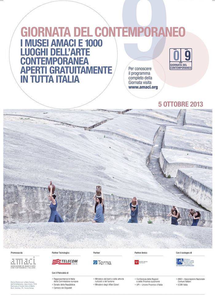 locandina giornata del contemporaneo