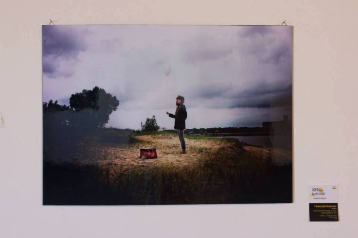 l'opera vincitrice della mostra concorso Spazio creativo e territorio da salvaguardare - KUTRONA GIANCARLO-