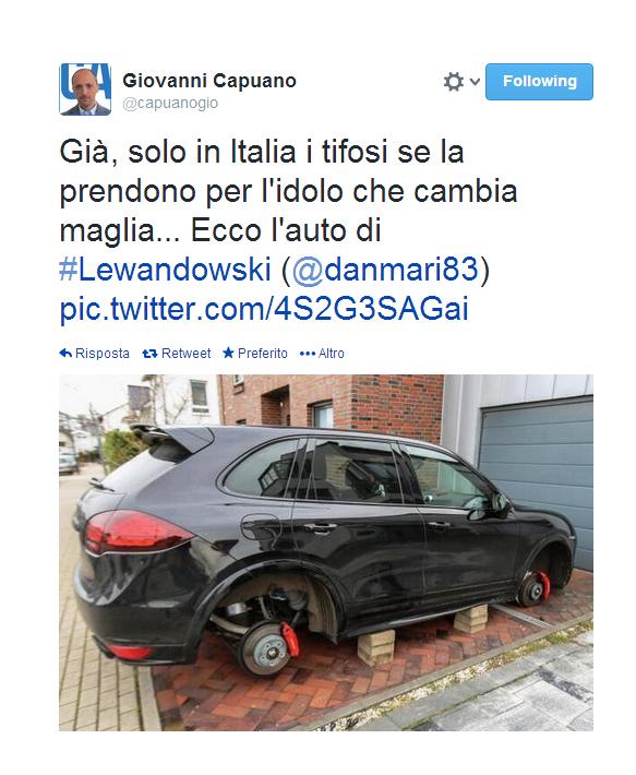 Tutto il mondo è paese... Ecco come viene presa dai tifosi il trasferimento di Lewandowski  dal Borussia Dortmund al Bayern Monaco