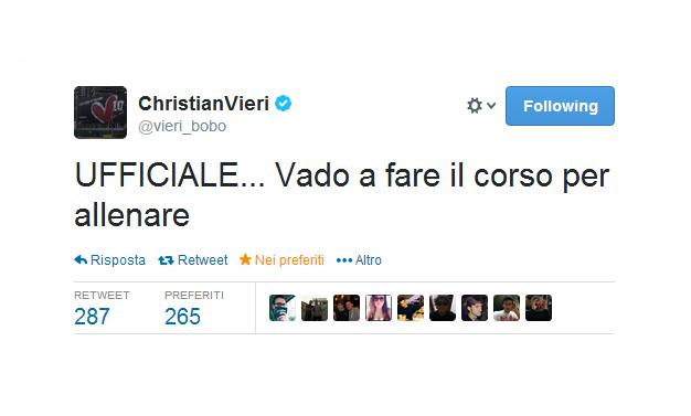 Bobo Vieri ha deciso di tornare in attività, riuscirà a vincere come ha fatto da giocatore!?!