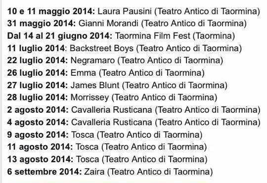 Taormina estate 2014