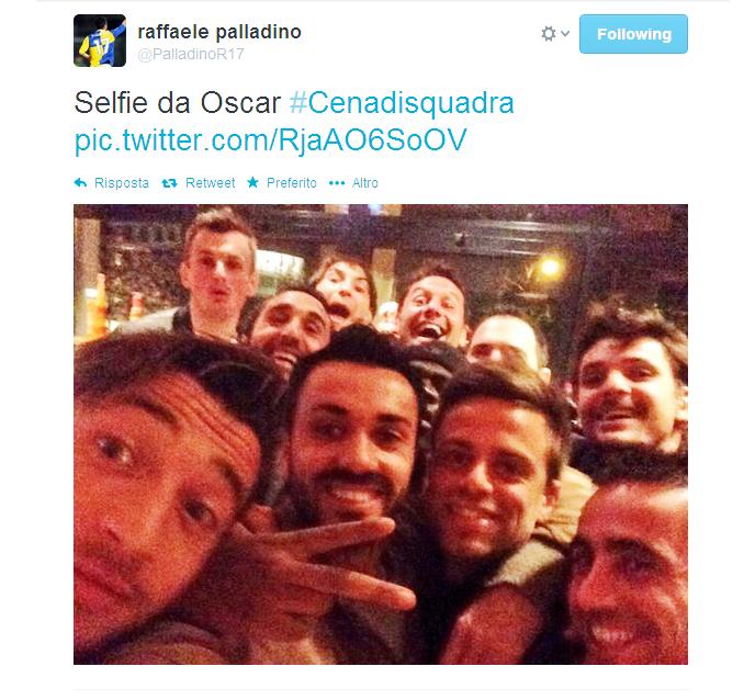 Dopo il famoso selfie della notte degli oscar un altro selfie di tutto rispetto, i ragazzi del Parma