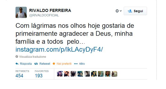  Rivaldo... per gli amanti del calcio non c'è bisogno di presentarlo, uno degli dei del calcio, dopo 24 anni da calciatore ad altissimi livelli ha deciso di appendere le scarpette al chiodo!