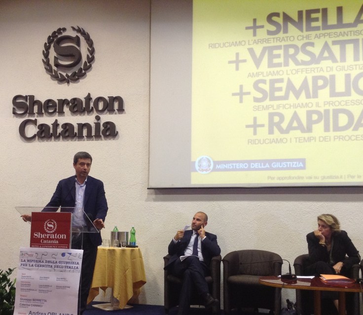 Ministro della giustizia Orlando