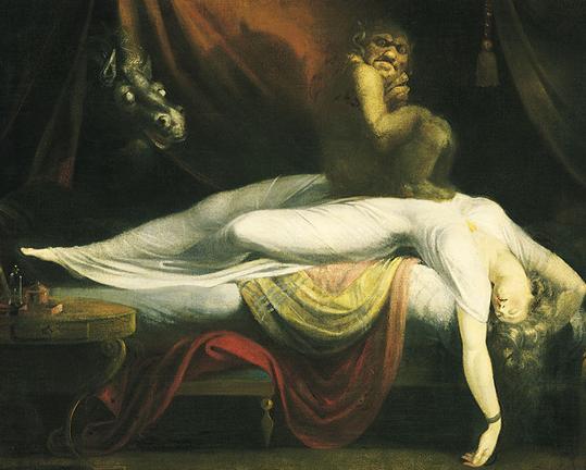 Incubo, di Johann Heinrich Füssli       