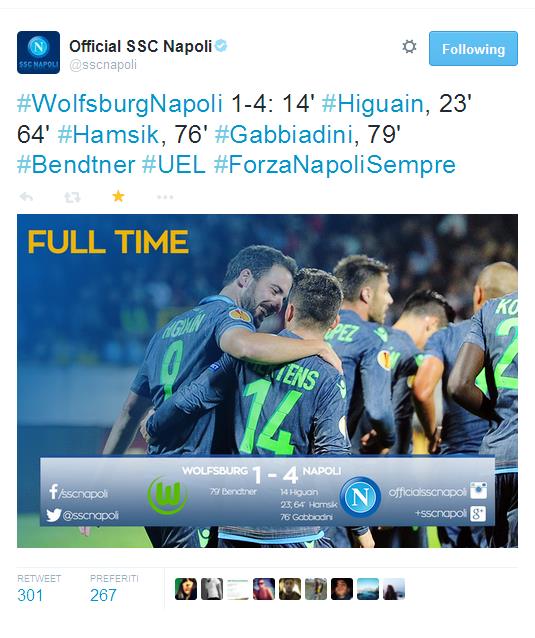 Buona l'andata per le squadre italiane impegnate in Europa. La Juventus batte di misura il Monaco, grazie ad un rigore battuto da Vidal. Dopo le tante critiche ricevute nell'ultimi tempi, il Napoli sfodera una prestazione da grande squadra,  andando a vincere in Germania, battendo il Wolfsburg con un pesante 4-1 e ipotecando la qualificazione alla semifinale di Europa League, mentre la Fiorentina sfrutterà il fattore campo nella partita di ritorno, dopo il pareggio esterno a Kiev contro la Dinamo, pareggio raggiunto nei minuti finali grazie ad un gol di Babacar.