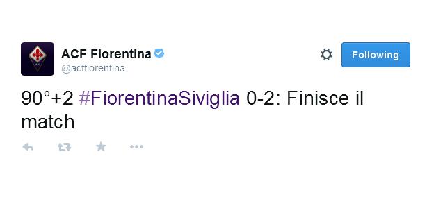 Finisce con l'amaro in bocca per le italiane impegnate in Europa League, il Napoli dopo il pareggio dell'andata per 1-1, non riesce a battere il Dnipro, a Kiev perde per 1-0, rete di Seleznyon, mentre non riesce la rimonta della Fiorentina, che perde anche in casa per 2-0, reti di Bacca e Carriço. 