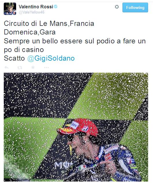 Jorge Lorenzo dopo Jerez, concede il bis anche a Le Mans, piazzandosi davanti a Valentino Rossi e Andrea Dovizioso.